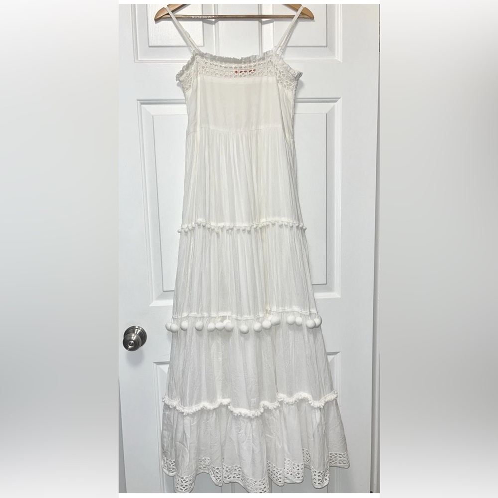 Oliphant Small White Maxi dress